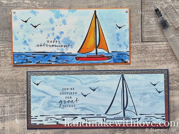 Watercolor card making doesn't have to be hard or messy...it's beautiful and ANYONE can do it! Click to see three simple ways to get started.