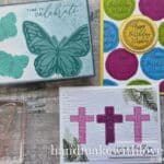 Learn to do reverse stamping! Flip your stamps over and stamps with the back side to add color!