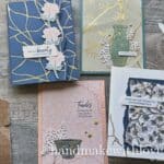 Broken is beautiful - even on card projects! Click to see techniques for making your cards look 