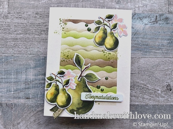Blending brush designs make quick and unique card backgrounds. Click to see how to create them today!