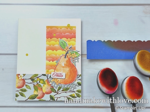 Blending brush designs make quick and unique card backgrounds. Click to see how to create them today!