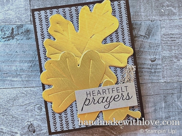 Click to see ideas for realistic leaves that anyone can create with tools you already have in your collection! Use leaves year round on your card projects!