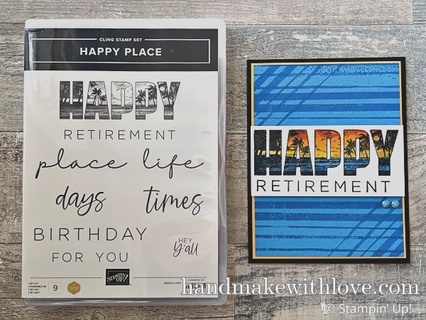 Click to see a rubber band trick for card making to make fun and unique backgrounds! Try this today!