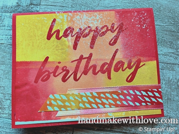 Click to see several simple ideas to use water spritzing techniques for card making. These cards are bright, bold, and tons of fun!