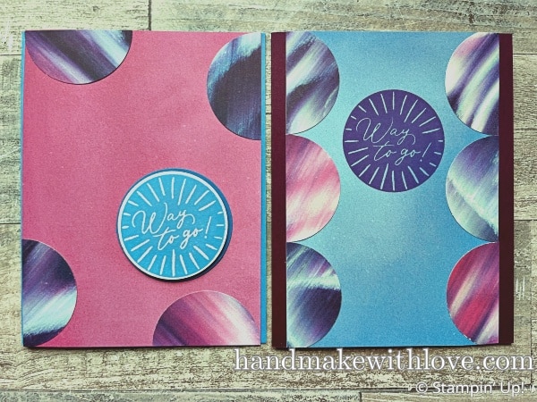 Click to see several fun and unique ideas for using your basic shape punches on your card projects! Circle punches, tags, squares, and other basic shapes are perfect for these techniques that I'm sharing with the Stampin Up Circle Sayings bundle.