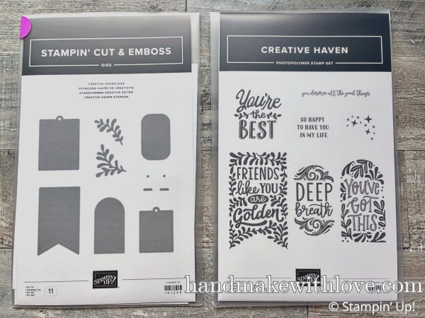 Stampin Up has released new packaging for stamps and dies, so we need to talk about it! Click to see ideas for using it as is or changing it to work better for you!