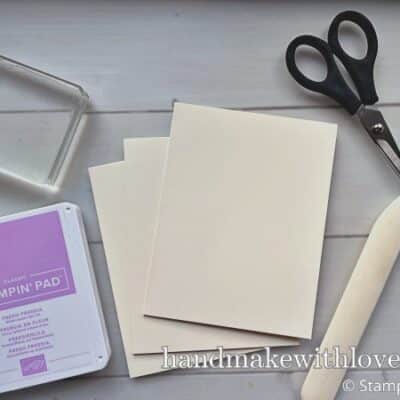 If you don't have a bone folder, or you forget to take it along when you're crafting with a friend, try one of these other items to get perfectly flat creases!