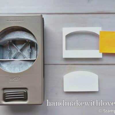 Watch along to see today's quick tip about how to get the most out of your paper scraps, and how to use a post it note to insert small scraps into punches!