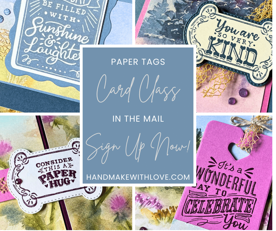 Paper Tags Card Class In The Mail