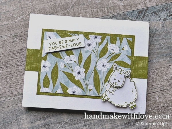 Stampin Up Woolly Friends & Multiple Cards From One Design!