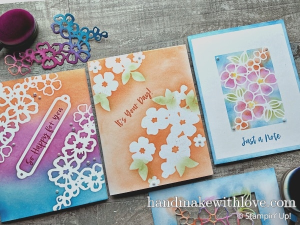 Budget Friendly Card Designs With Stampin Up Fragrant Layers!