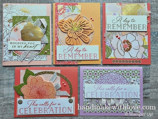8 Gorgeous Cards In Minutes With Stampin Up Lovely And Beautiful