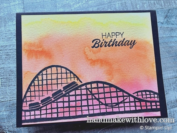 Stampin Up Boardwalk Fun & Silhouette Cards