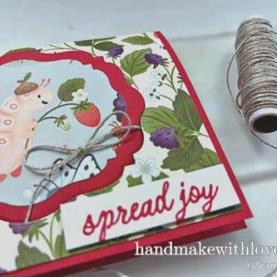 Two Tricks For Using Twine On Cards