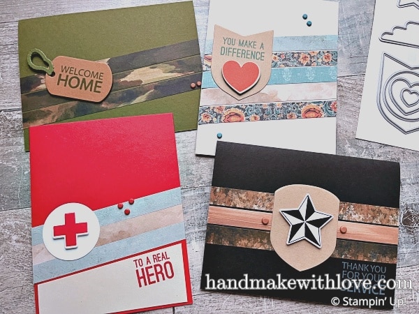 Stampin Up Service Essentials Bundle For Our Service Men & Women!