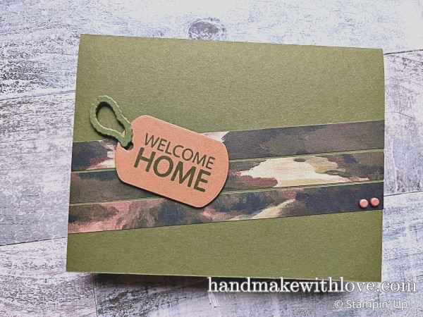 Stampin Up Service Essentials Bundle For Our Service Men & Women!