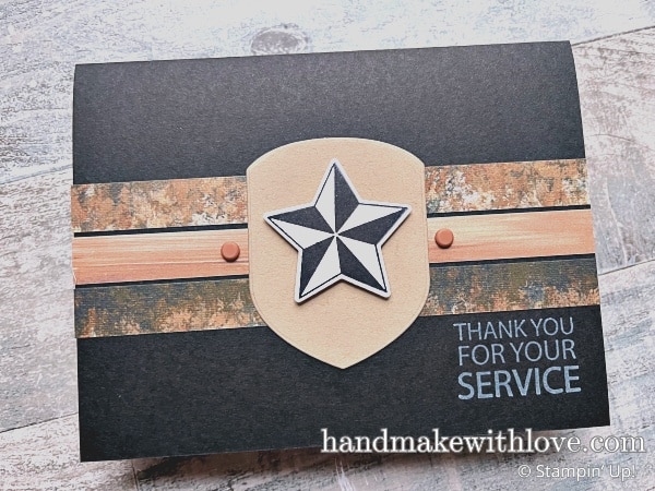 Stampin Up Service Essentials Bundle For Our Service Men & Women!