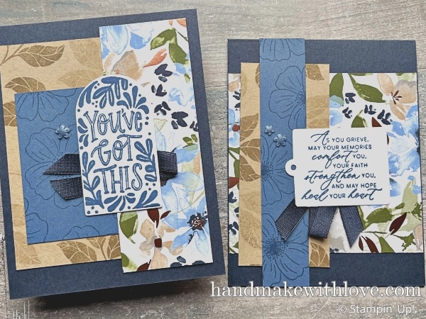 Click to see batch cardmaking like you've never done it before! This is an awesome way to mass produce cards. Samples feature the Stampin' Up! Creative Haven bundle.
