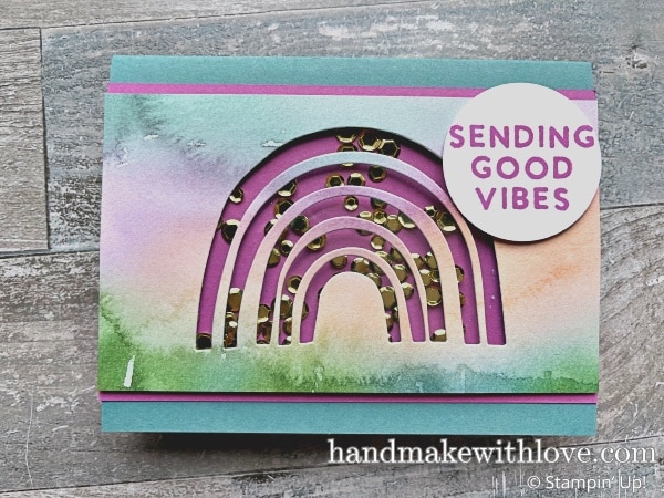 Shaker cards are beautiful but can be tricky to create. Click to see an awesome trick for creating the easiest shaker cards!