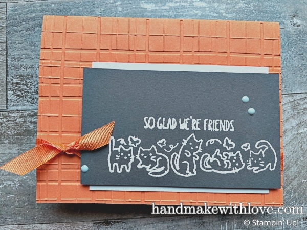 Boycott bows and use knots on your cards instead! Click to see the perfect way to tie a flat knot each and every time!