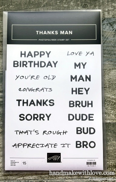 Make a stack of cards for men quickly with the Stampin Up Gears And Textures stamp set and these awesome busy-person card making tricks! 
