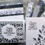 Watch along to see how to turn paper scraps into beautiful die cuts. They could have been thrown away, but we made gorgeous cards with them!