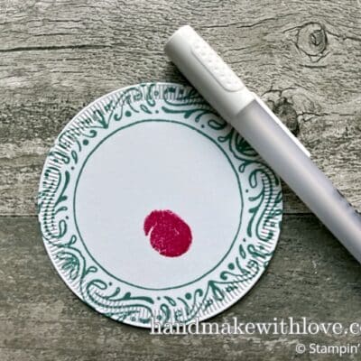 It's like white out for your cards! Fix mistakes, smudges, and inky fingerprints with this handy tip!