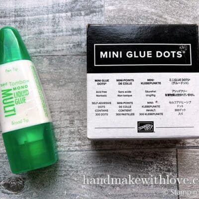 Glue Dots are such an amazing adhesive for paper crafting! Learn to make your own DIY Glue Dots using just Tombow glue and parchment paper! Create your own self-adhesive sequin embellishments and more!