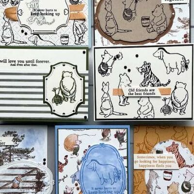 Let's do some KISS card making! Keep It Simple Stampers! Quick cards featuring the Stampin' Up! Silly Old Bear bundle.